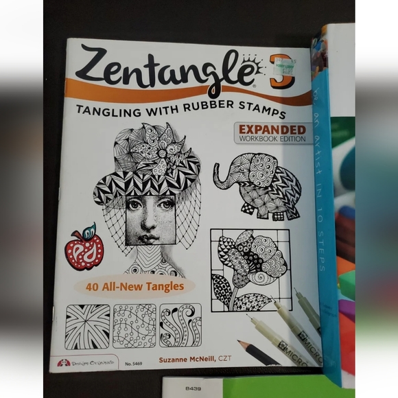 :*3 how to draw art books Be an Artist in 10 Steps zentangle the art of painting - Picture 2 of 11
